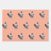 Feuille De Papier Cadeau Parfum D’eau (Devant)