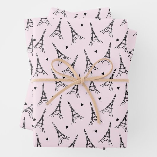 Feuille De Papier Cadeau Paris (En situation)