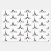 Feuille De Papier Cadeau Paris Lover Trio (Devant 3)