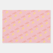 Feuille De Papier Cadeau Paris Travel Art Retro (Devant 2)