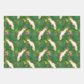 Feuille De Papier Cadeau Parrot Pattern (Devant)