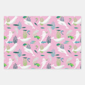 Feuille De Papier Cadeau Parti Beluga (Devant 3)