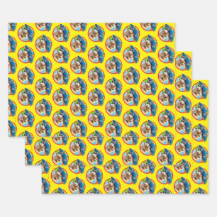 Feuille De Papier Cadeau Parti Chipmunk De Sombrero