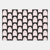 Feuille De Papier Cadeau Parti d'Halloween Spooktaculaire moderne (Devant 3)