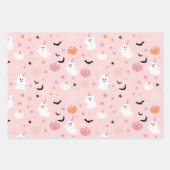 Feuille De Papier Cadeau Parti Spooktaculaire d'Halloween (Devant)