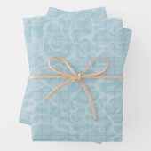 Feuille De Papier Cadeau Partie du pool (En situation)