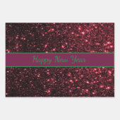 Feuille De Papier Cadeau Parties scintillant Bonne Parties scintillant du N (Devant)