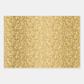 Feuille De Papier Cadeau Parties scintillant colorée (Devant)