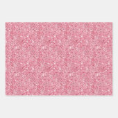 Feuille De Papier Cadeau Parties scintillant Girl Rose Glitz (Devant)