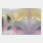 Feuille De Papier Cadeau Parties scintillant Gold, Argent (Devant 3)