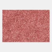 Feuille De Papier Cadeau Parties scintillant Gold Silver Red Glitz (Devant 2)