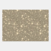 Feuille De Papier Cadeau Parties scintillant moderne Glam Lux Gold Red Gree (Devant 2)