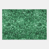 Feuille De Papier Cadeau Parties scintillant Red Sparkle (Devant 2)