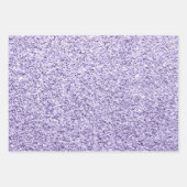 Feuille De Papier Cadeau Parties scintillant violette ultra violette (Devant 3)