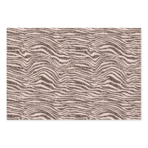 Parties scintillant Zèbre Brown au chocolat à la b