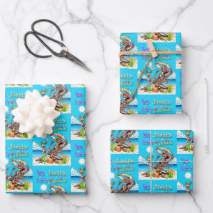 Feuille De Papier Cadeau Pas de sieste Fiesta