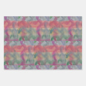 Feuille De Papier Cadeau Pastel Art Abstrait (Devant 2)