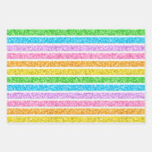 Feuille De Papier Cadeau Pastel Glittery (Devant 3)