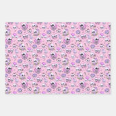 Feuille De Papier Cadeau Pastel Goth Valentine's Day Cadeau Enveloppement (Devant 2)