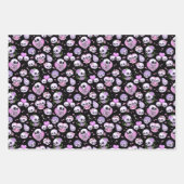 Feuille De Papier Cadeau Pastel Goth Valentine's Day Cadeau Enveloppement (Devant)