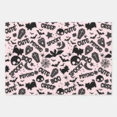 Feuille De Papier Cadeau Pastel Gothique (Devant 3)