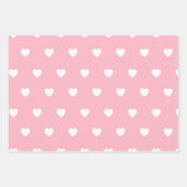 Feuille De Papier Cadeau Pastel Heart Motif (Devant 2)