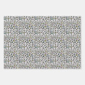 Feuille De Papier Cadeau Pastel Leopard Spot Motif (Devant)