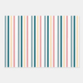 Feuille De Papier Cadeau Pastel Loving Hearts ensemble de 3 (Devant 2)