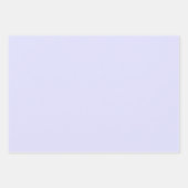 Feuille De Papier Cadeau Pastel Periwinkle violet (Devant)