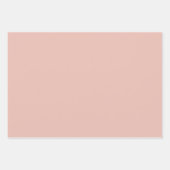 Feuille De Papier Cadeau Pastel Pink Orange Green Wrapping Paper Sheets (Devant)