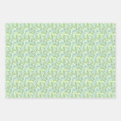 Feuille De Papier Cadeau Pastel Tropical Palm Leaves (Devant 2)