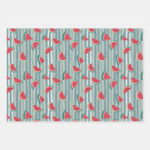 Feuille De Papier Cadeau Pastèque (Devant 2)