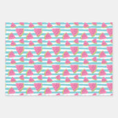 Feuille De Papier Cadeau Pastèque (Devant 2)