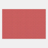 Feuille De Papier Cadeau Pastèque rose esthétique Kuffiyeh Kufiya Keffiyeh (Devant)