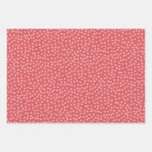 Feuille De Papier Cadeau Patch fraise (Devant 2)