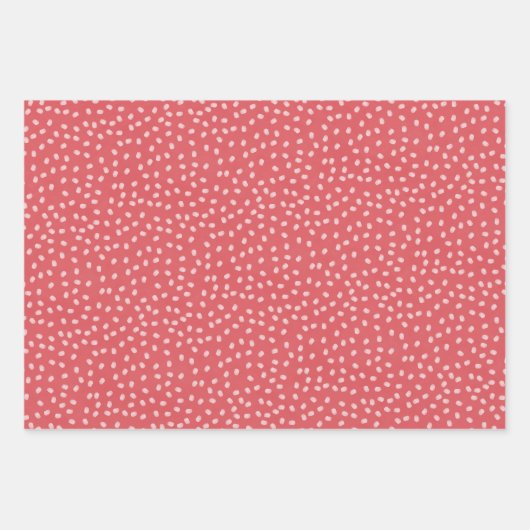Feuille De Papier Cadeau Patch fraise (Devant 2)