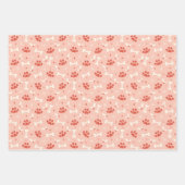 Feuille De Papier Cadeau Pâtes et os de Noël Motif (Devant 2)