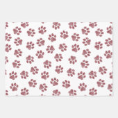 Feuille De Papier Cadeau Patrouilles de Doodle, Paws de Chien, Paws De Bour (Devant 3)