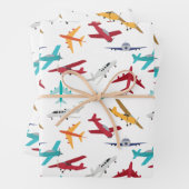 Feuille De Papier Cadeau Pattern de Colorful (En situation)