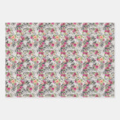 Feuille De Papier Cadeau Pattern with Animal Prints (Devant 2)