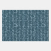 Feuille De Papier Cadeau Patterns d'inspiration japonaise (Devant)