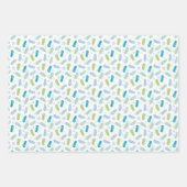 Feuille De Papier Cadeau Patters à bascule (Devant 3)