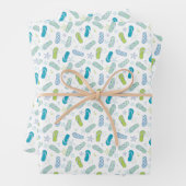 Feuille De Papier Cadeau Patters à bascule (En situation)