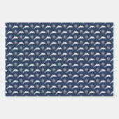 Feuille De Papier Cadeau Patters de Dolphins (Devant 3)