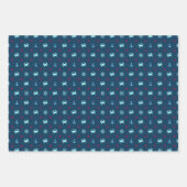 Feuille De Papier Cadeau Patters de Nautical Star (Devant 2)