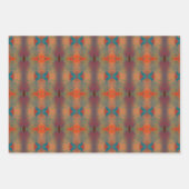 Feuille De Papier Cadeau Patters de Southwestern (Devant 2)