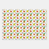 Feuille De Papier Cadeau Patters de Vector Graphic Seamless (Devant 3)