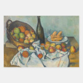 Feuille De Papier Cadeau Paul Cezanne - Le panier des pommes (Devant 2)