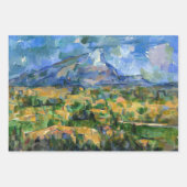 Feuille De Papier Cadeau Paul Cezanne - Mont Sainte-Victoire (Devant 3)