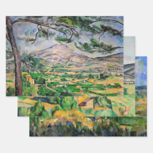 Feuille De Papier Cadeau Paul Cezanne - Mont Sainte-Victoire Sélection